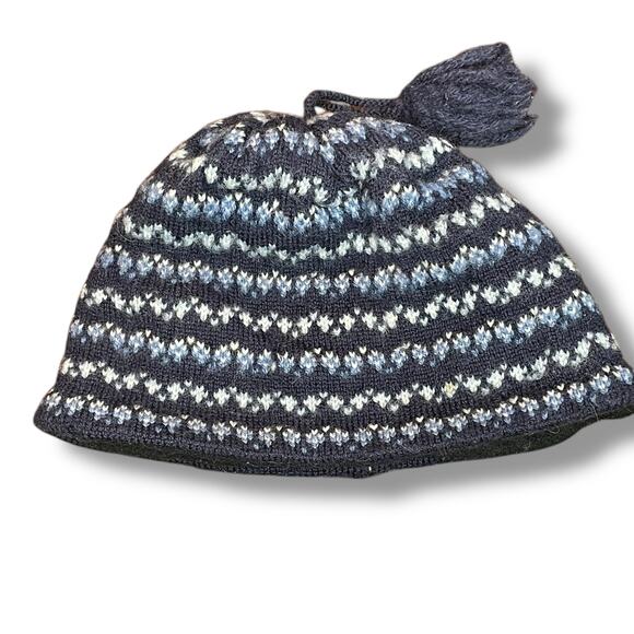 Merkley Headgear Mens Beanie Hat Cap Tassel Lined Ski Snowboard OS 100% Wool - Picture 10 of 12